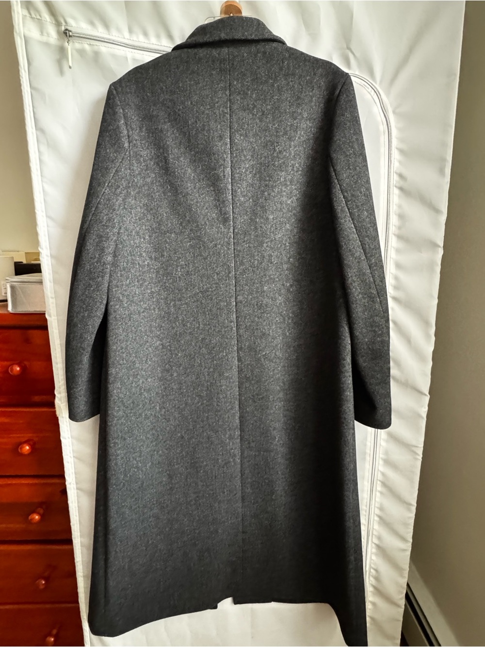 GU Cozy Melton Tailored Coat - Picture 5 of 8